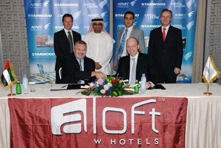 aloft abu dhabi signing