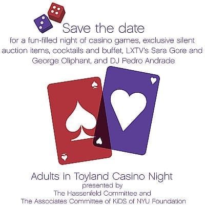 Adults in Toyland Casino Night