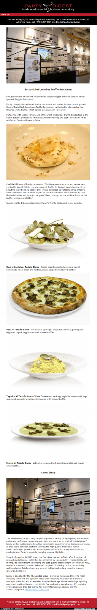 Party Digest Special Edition Newsletter