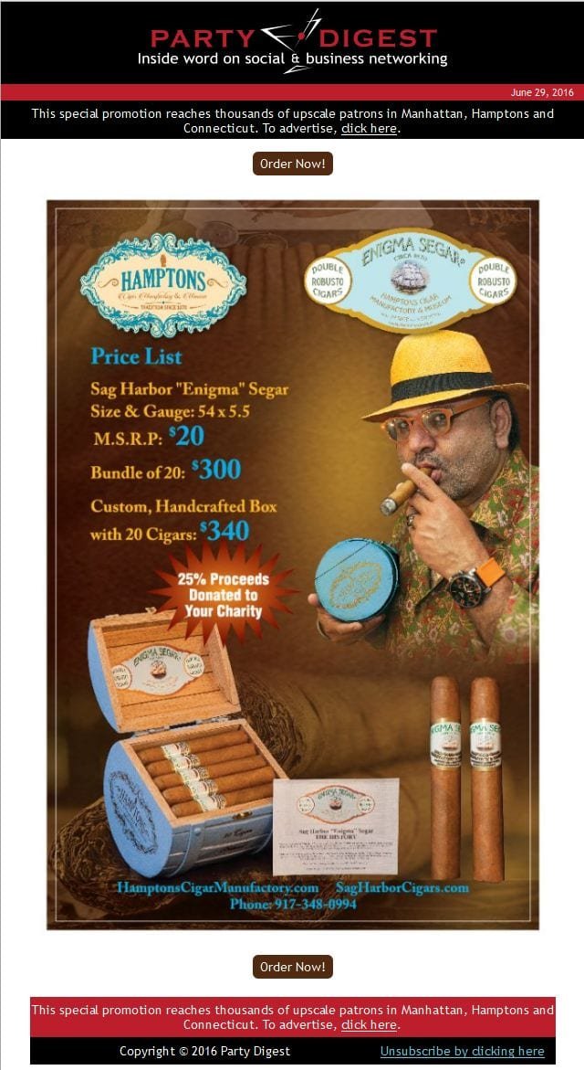 new price list hamptons cigar manufactory museum