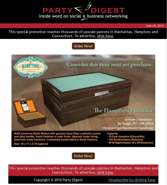 the hamptons humidor