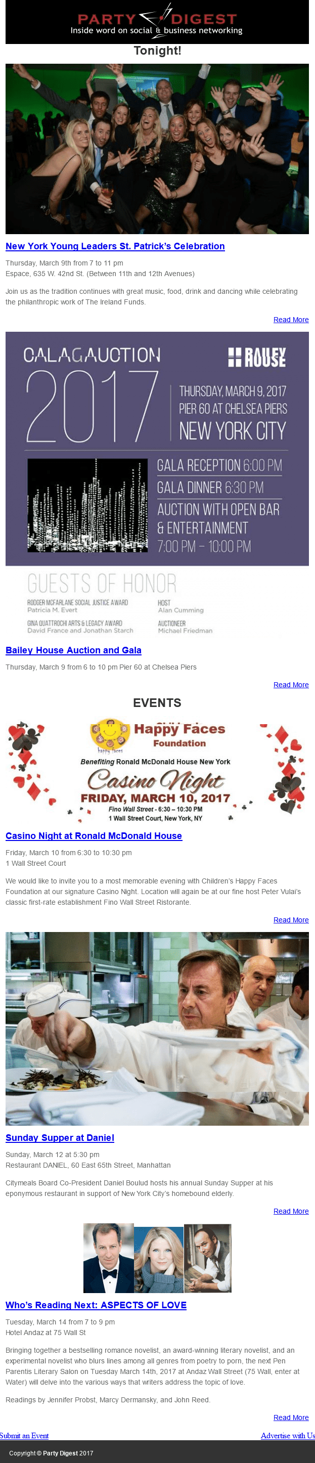 Literary Salon Casino Night Daniel CityMeals