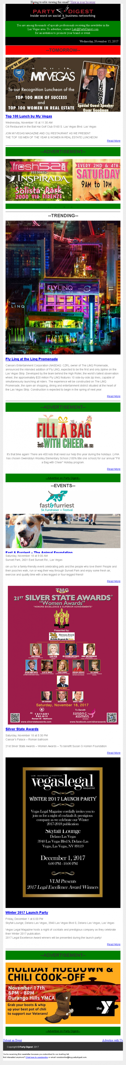 Top Local Events in Las Vegas