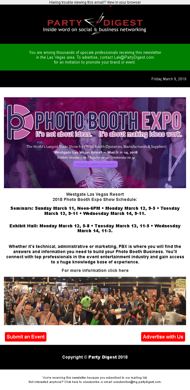 Book Your Tix to Photo Booth Expo   to