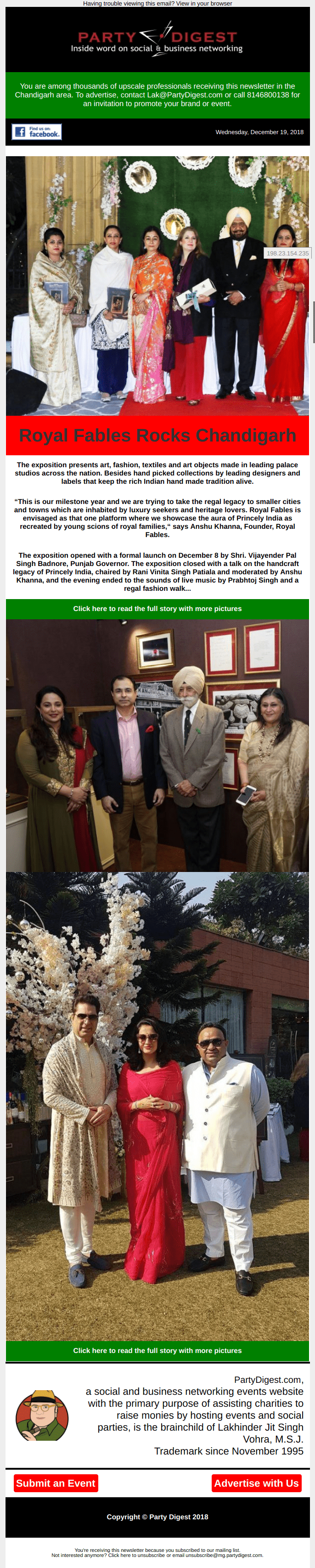 Royal Fables Rocks Chandigarh