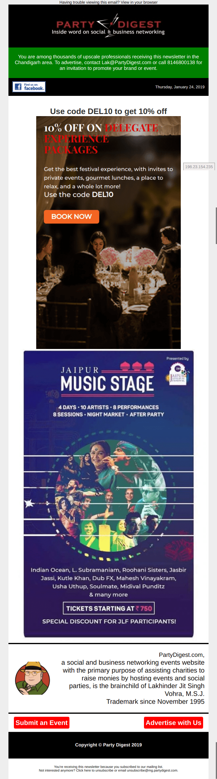 Discounted Tix Jaipur Literature Festival