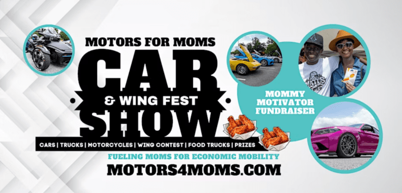 Motors for Moms Car Show & Wing Fest