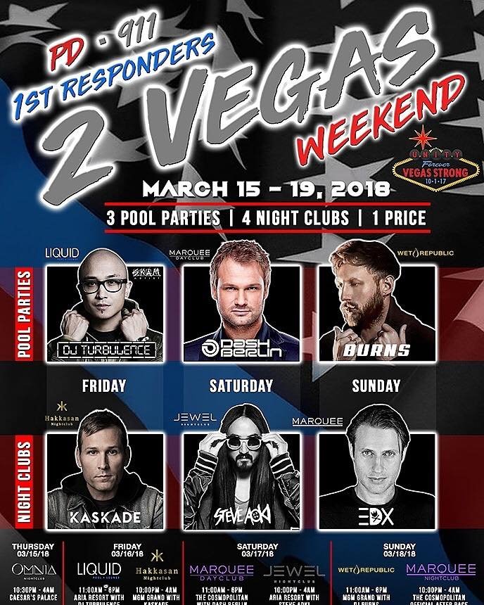 Police and Fire Appreciation During Baker to Vegas Weekend