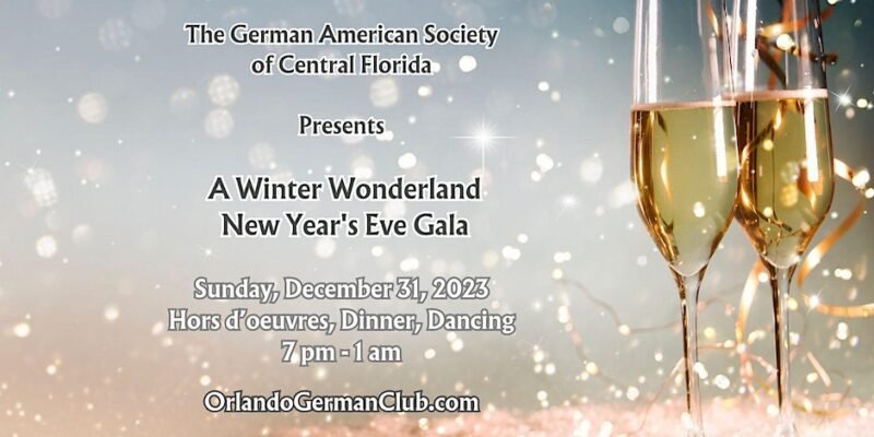 Winter Wonderland New Year’s Eve Gala – German American Society
