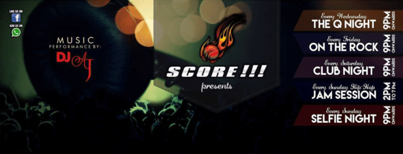Score Club Events